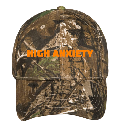 High Anxiety Camo Logo Hat